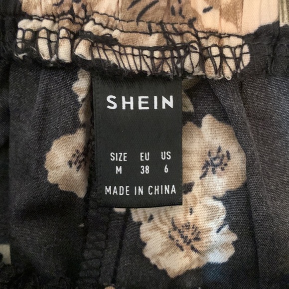 Shein Floral Flared Pants - Picture 4 of 5